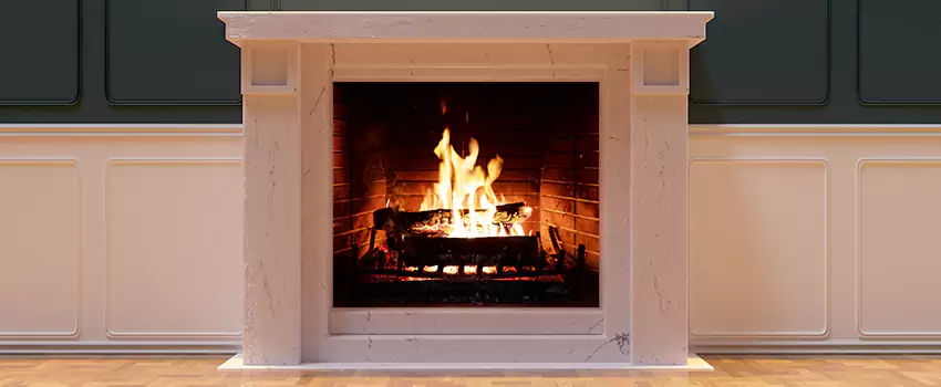 Decorative Electric Fireplace Installation in Gahanna, Ohio
