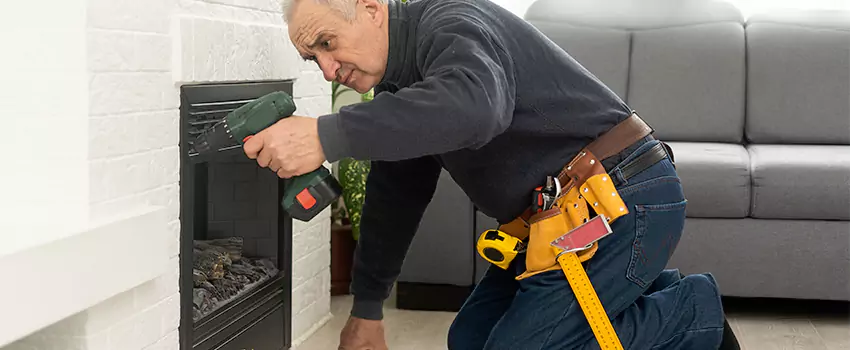 New Indoor Fireplace Installation in Gahanna, Ohio