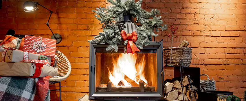 Travis Industries Linear Gas Fireplace Installation in Gahanna, Ohio