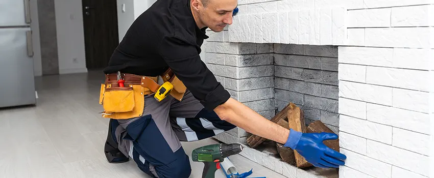 Fireplace Damaged Damper Frame Repair Services in Gahanna, Ohio